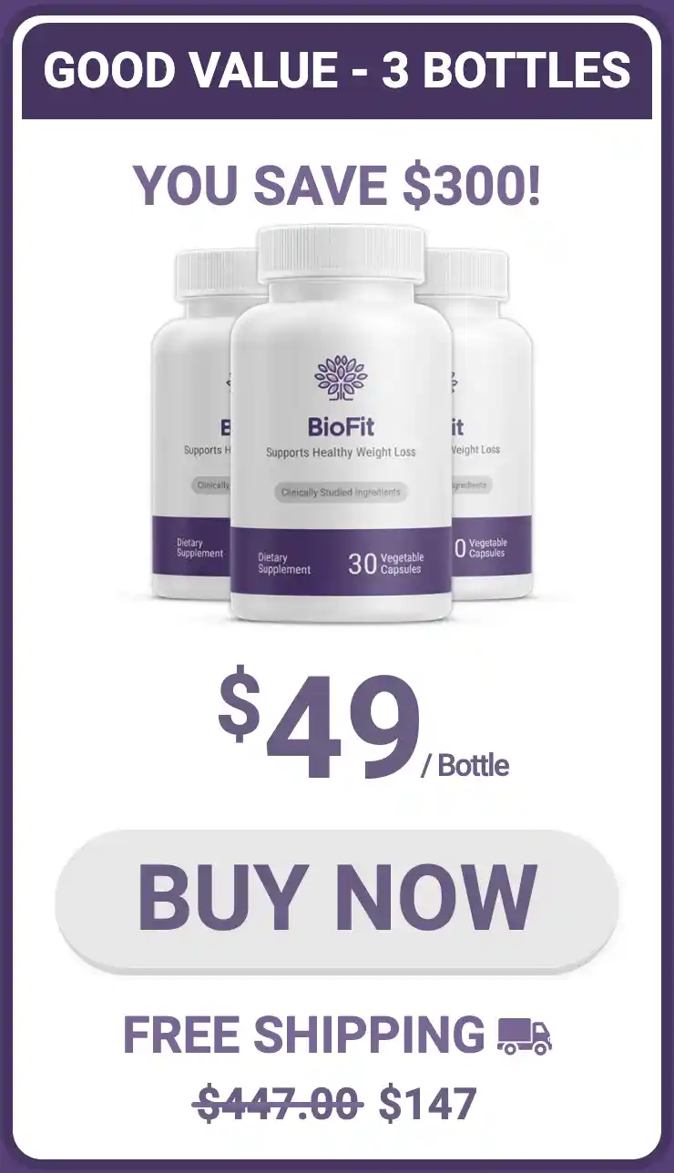 BioFit 3 bottle price
